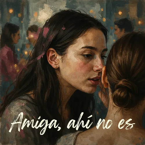 Portada de Amiga, ahí no es.