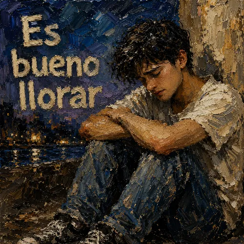 Portada de Es bueno llorar