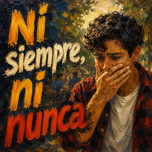 Portada de Ni siempre, ni nunca